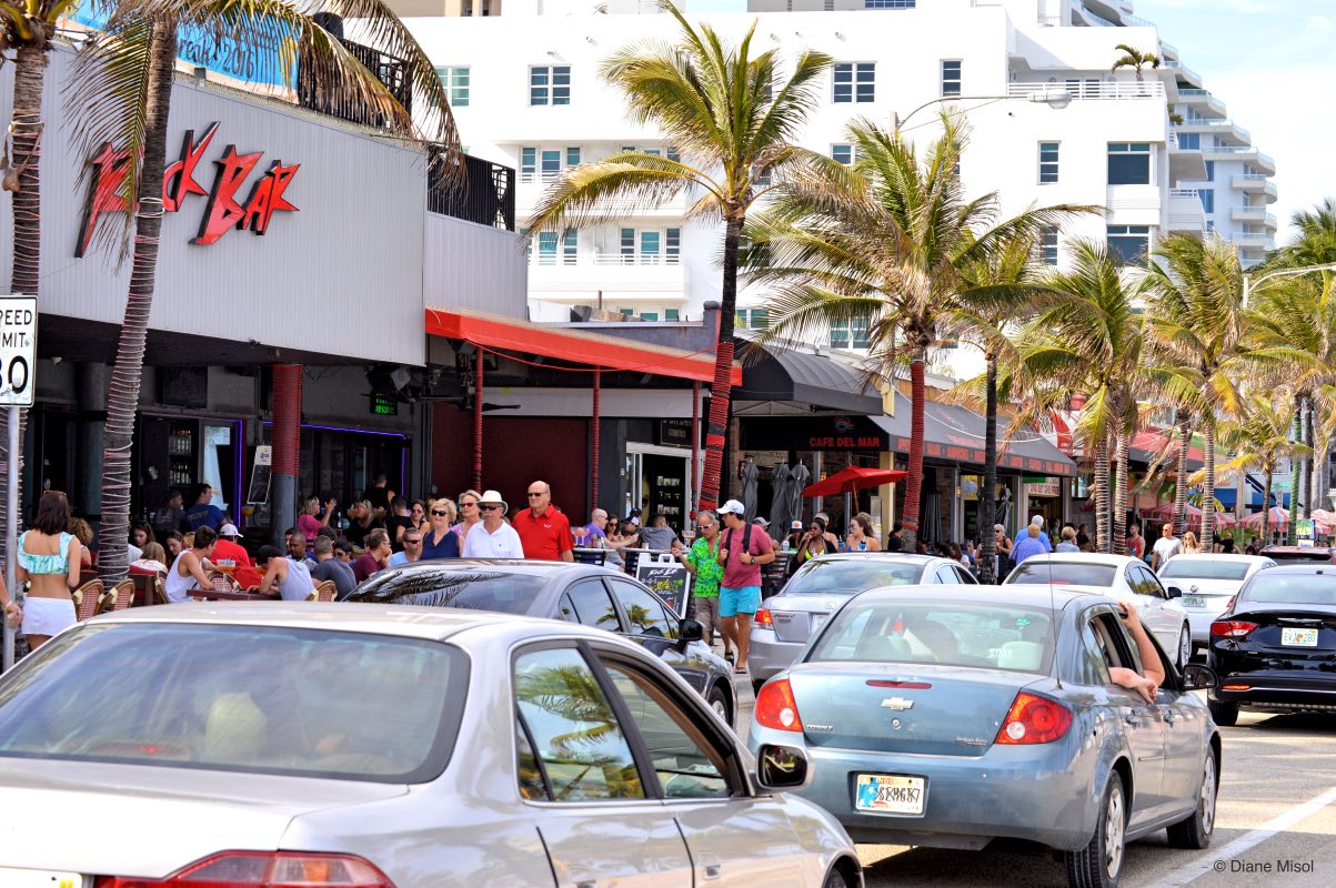 Fort Lauderdale Beach Strip Florida Usa