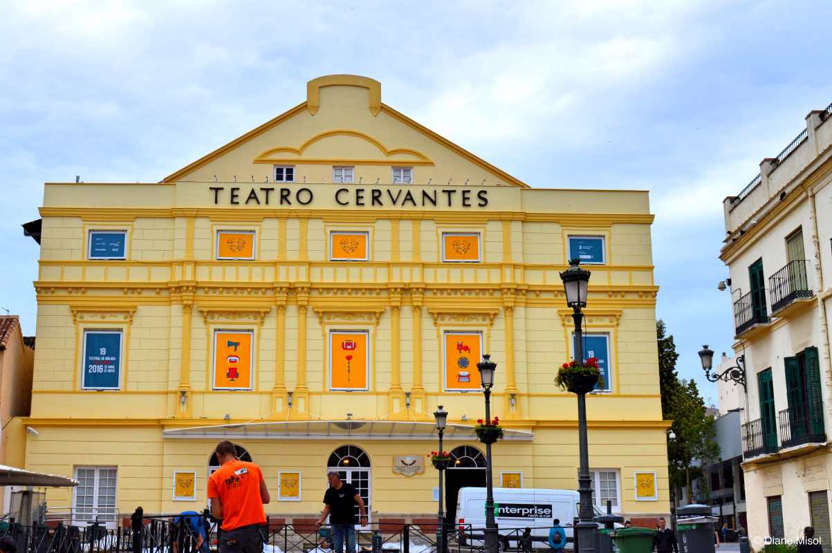 Teatro Cervantes Theatre Malaga Spain Travelfooddrink