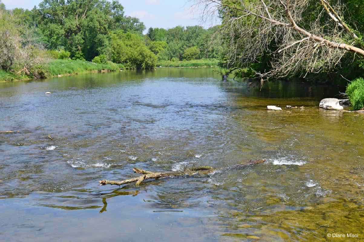 Conestogo River, St. Jacobs, Ontario, Canada | TravelFoodDrink.com