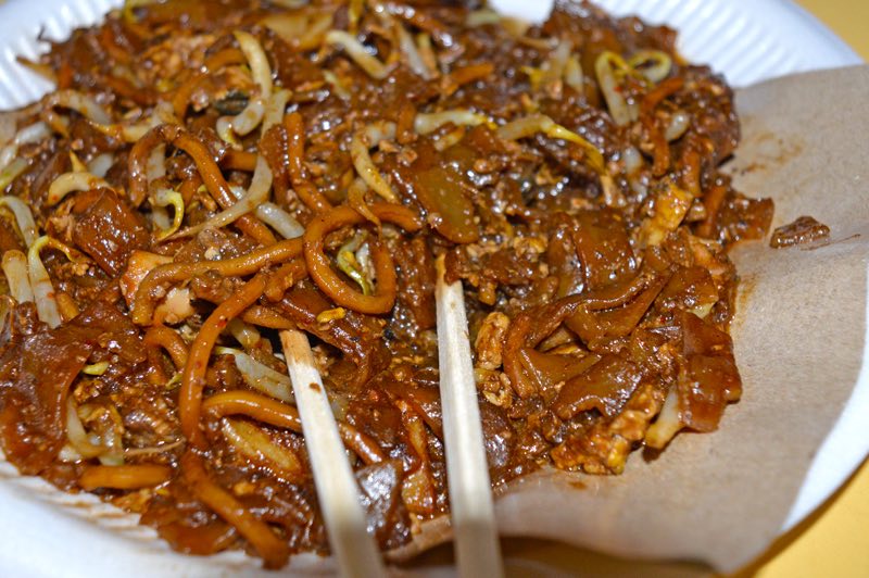 Cockles Fried Kway Teow Mee - Hawker Food, Singapore