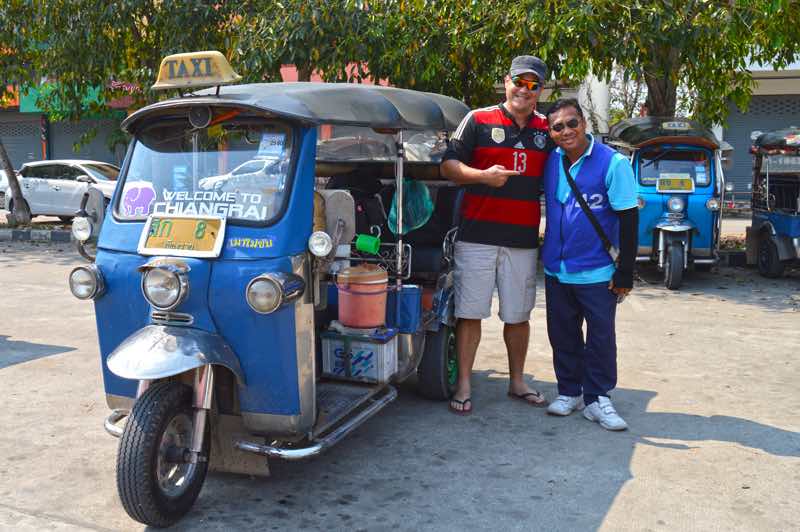 Mr. Manat, Our Trusty Tuk Tuk Driver - Chiang Rai